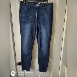 & Denim Raw Hem Jeans NWOT